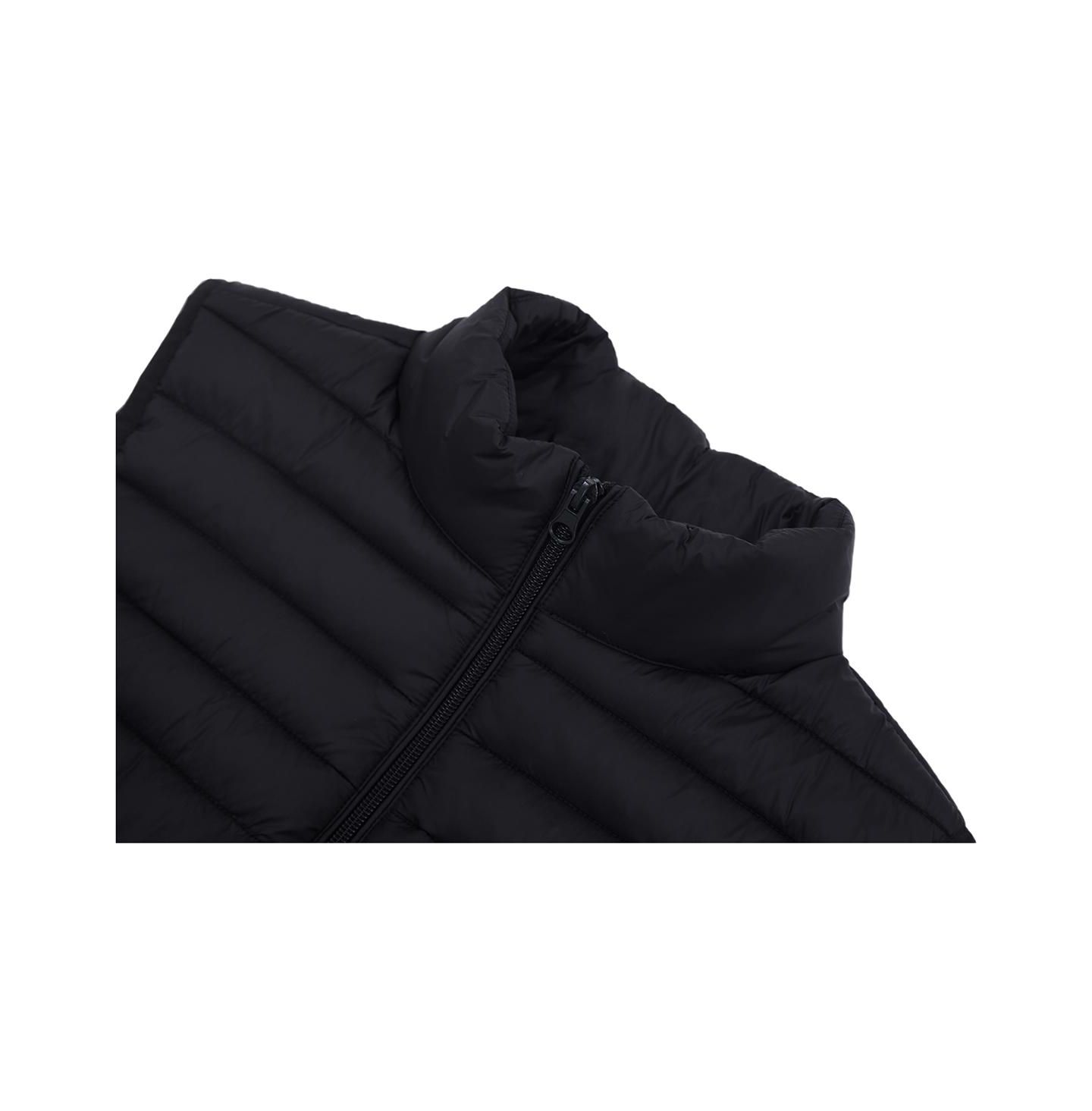 Женский жилет Rokka&Rolla Lightweight Puffer Vest, цвет: Чёрный — фото 7