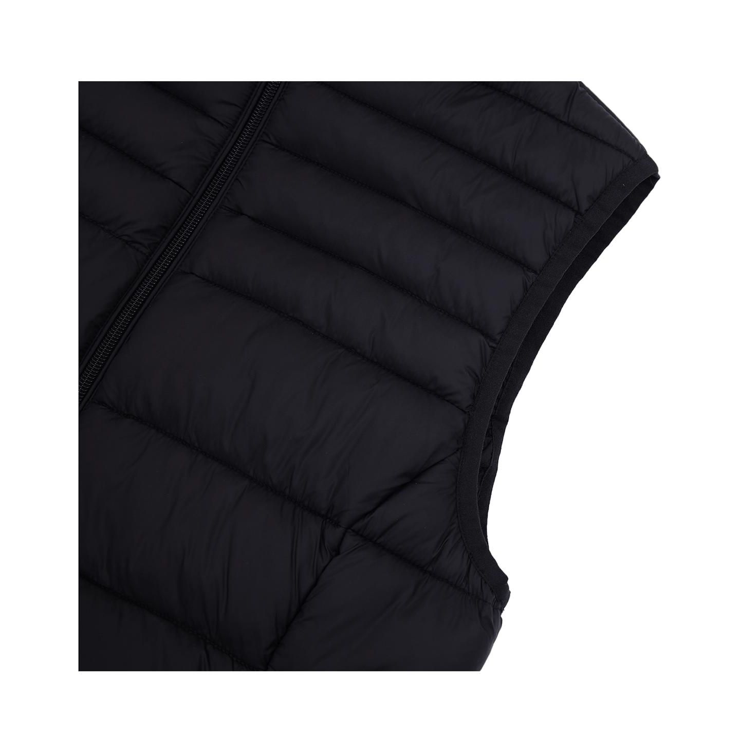 Женский жилет Rokka&Rolla Lightweight Puffer Vest, цвет: Чёрный — фото 8
