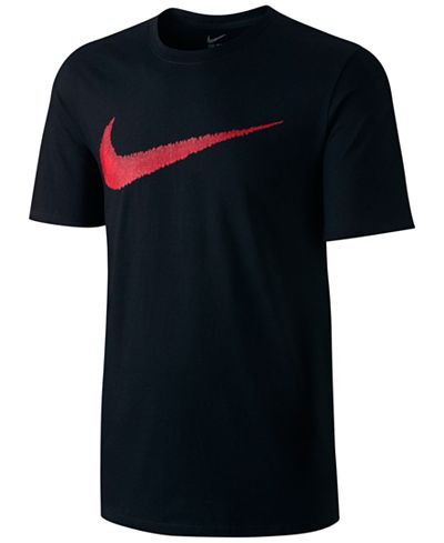 Nike Men's Hangtag Swoosh T-Shirt - T-Shirts - Men - Macy's