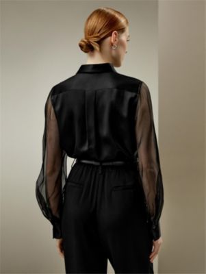 Ethereal Silk Shirt for Women