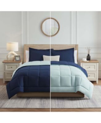 Premium Quilted All Season Goose Down Alternative Comforter with Corner Tabs - Twin XL 68"X92"