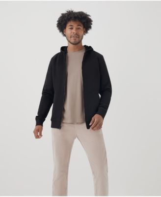 Men's Organic Cotton Cloud Brushed Fleece Zip Hoodie