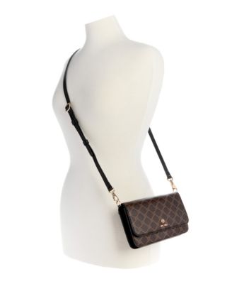 Women's Lockup 9 Phone Crossbody Wallet 