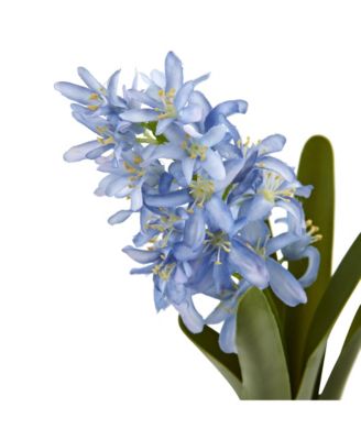 Lovely Hyacinth Artificial Flower for Fresh Decor (Set of 4)