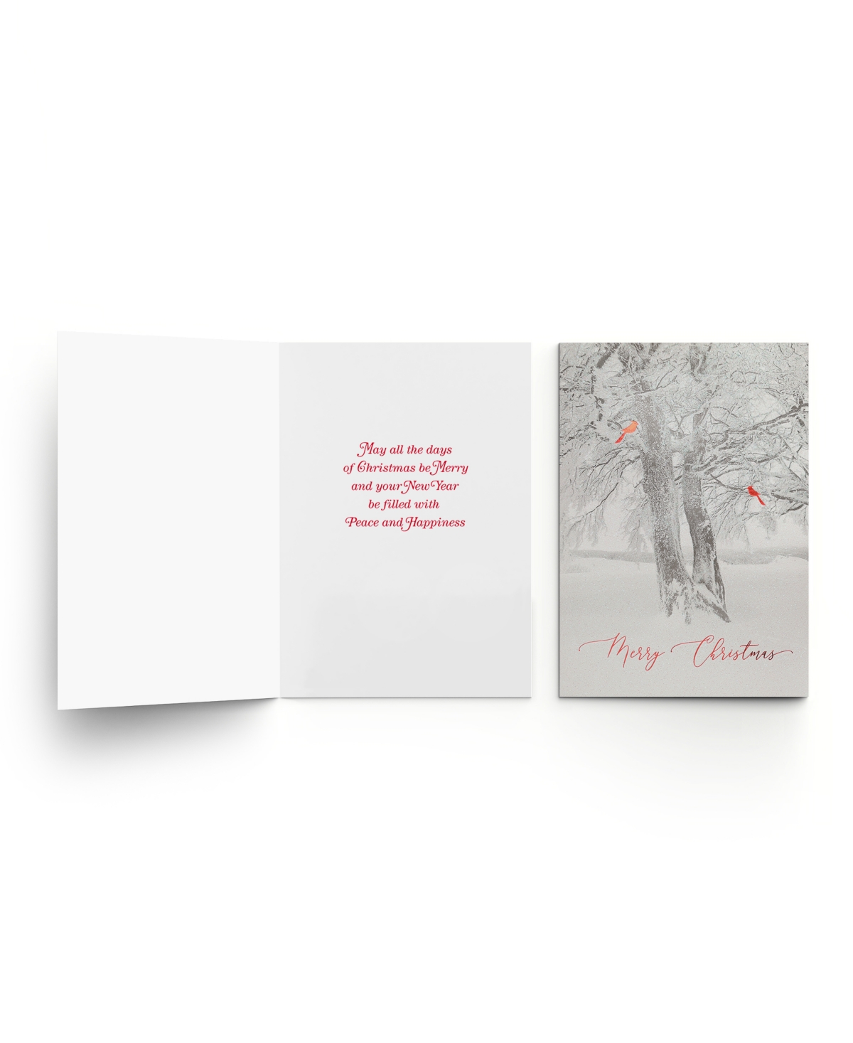 Masterpiece Studios Cardinal Tree Holiday Boxed Cards In No Color