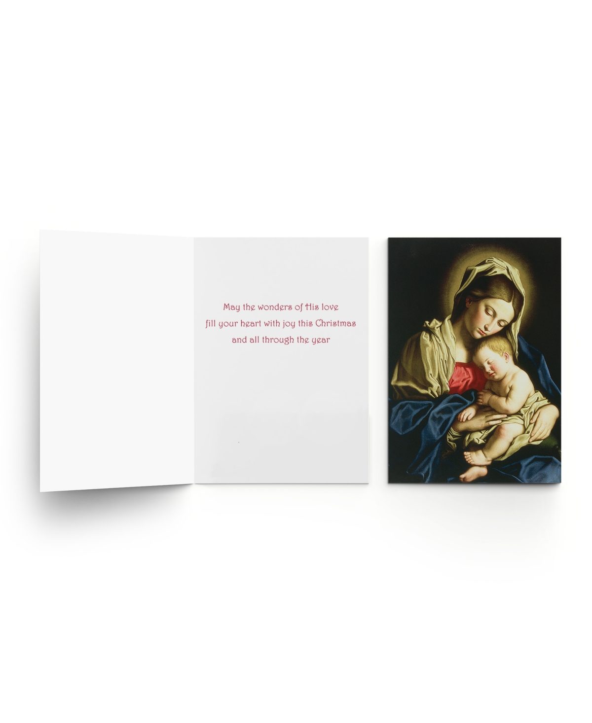 Masterpiece Studios Madonna Child At Rest Holiday Boxed Cards