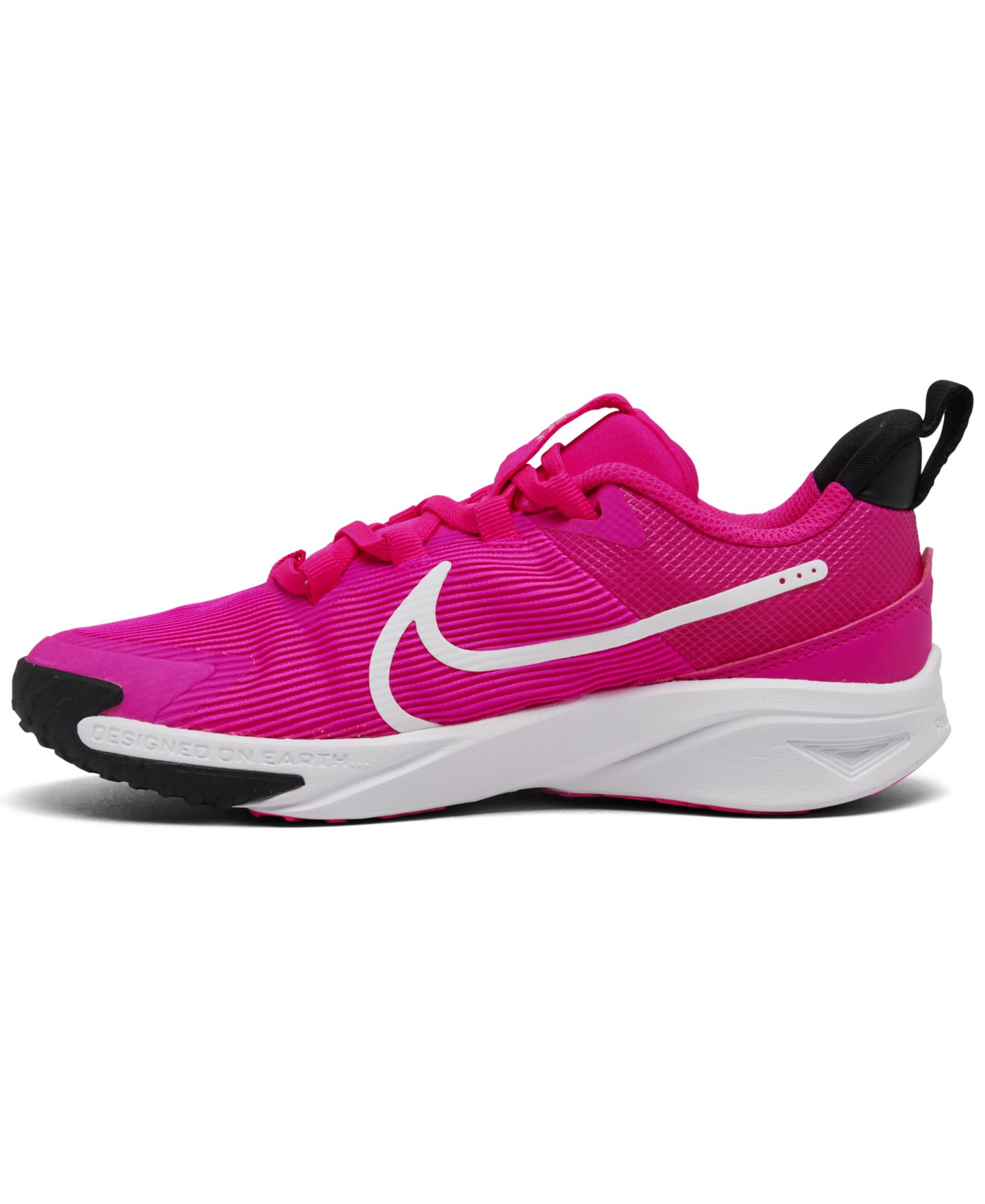 Кроссовки Nike Star Runner 4 Sneakers from Finish Line для девочек, цвет: Розовый / Белый — фото 5