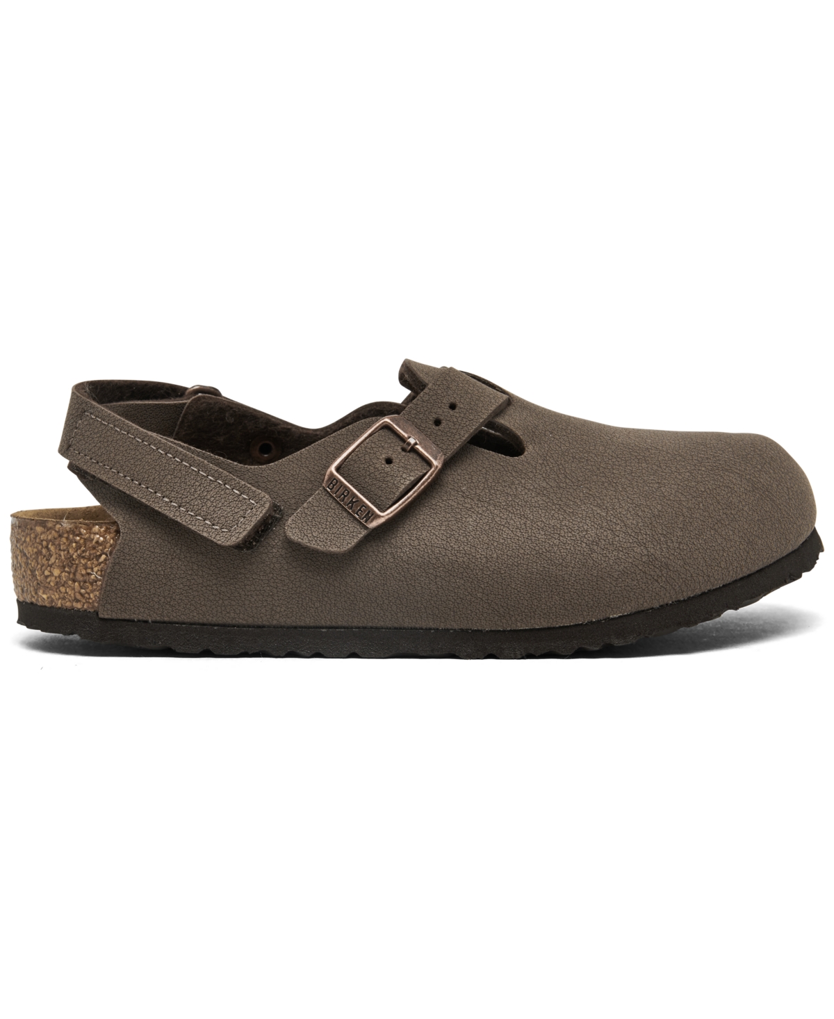 Birkenstock Little Kids Tokio Birkibuc Clogs From Finish Line In Mocha