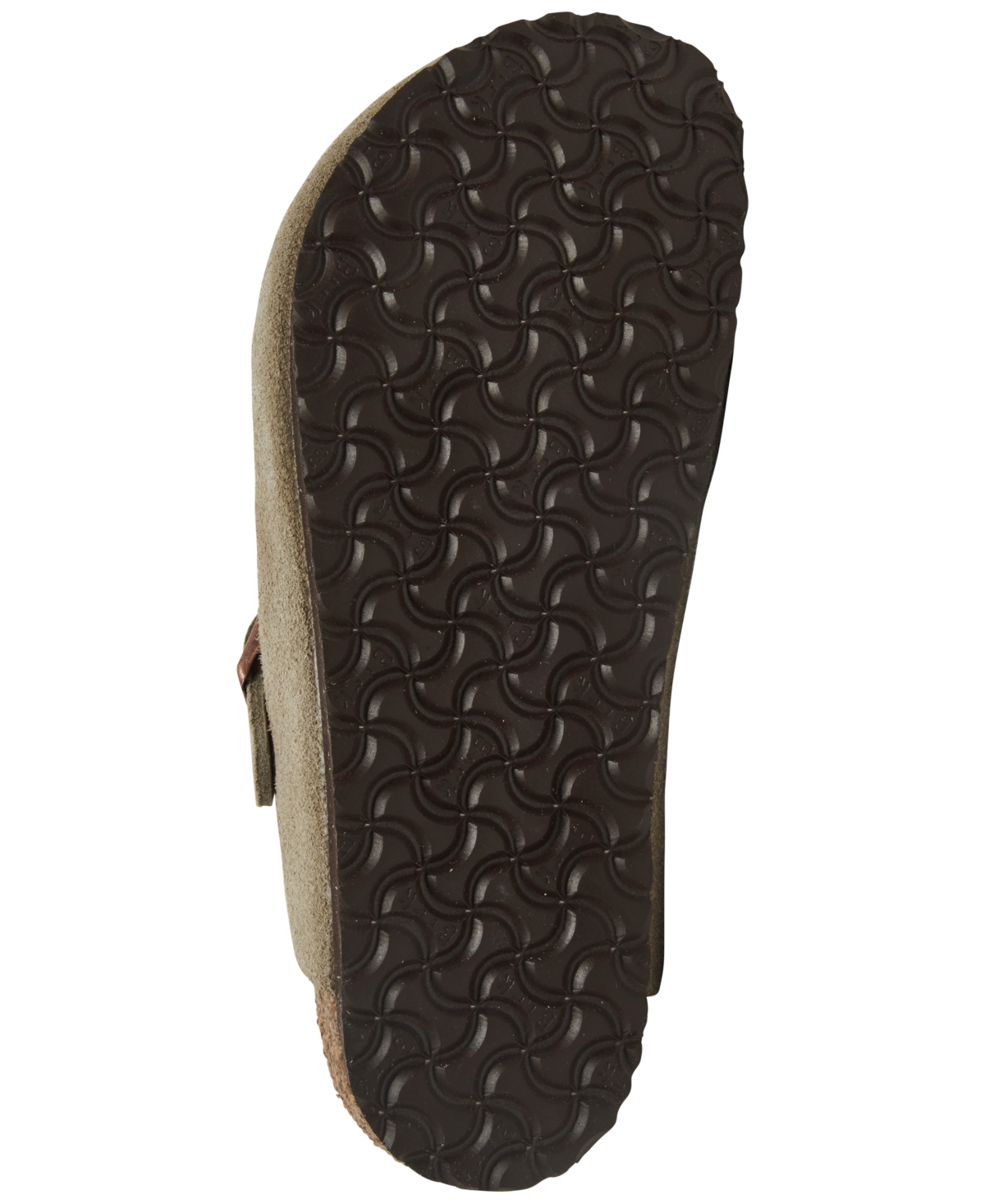 Birkenstock Little Kids Boston Suede Leather Clogs From Finish Line In Beige