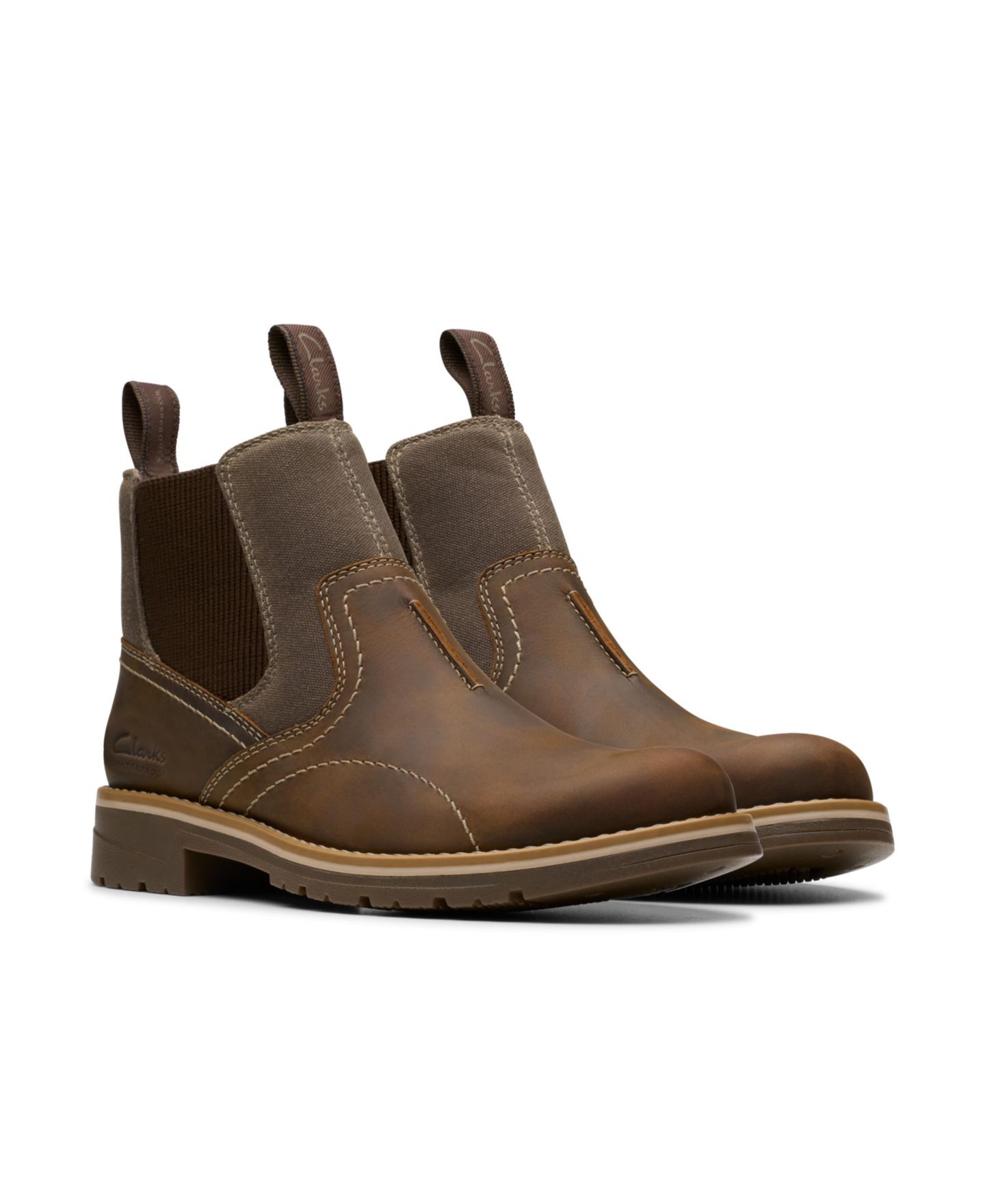 Мужские ботинки Clarks Collection Morris Easy, цвет: Кожаный — фото 5