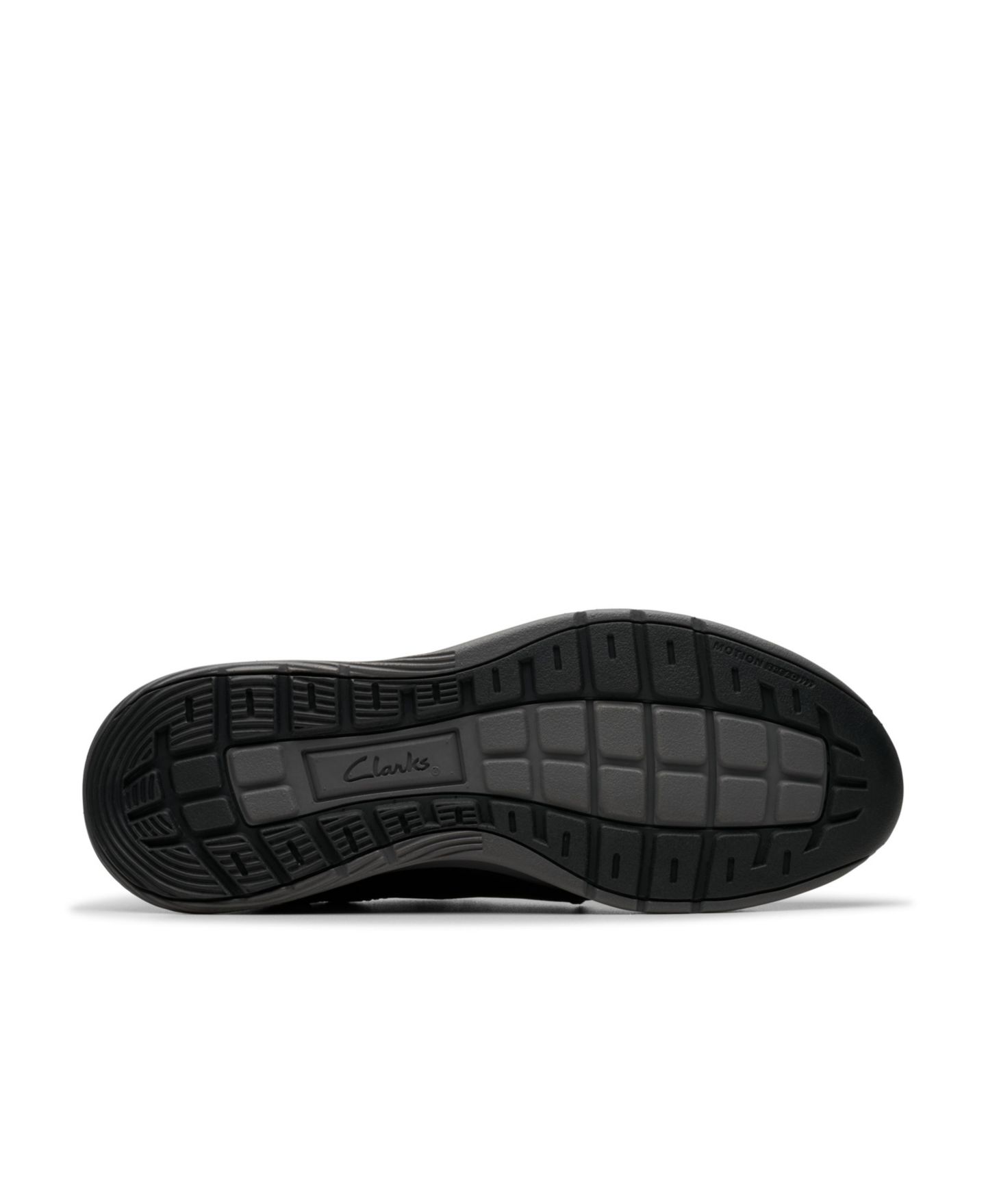 Мужские кроссовки Clarks Collection Motion Trek PT, цвет: Чёрный кожаный — фото 5