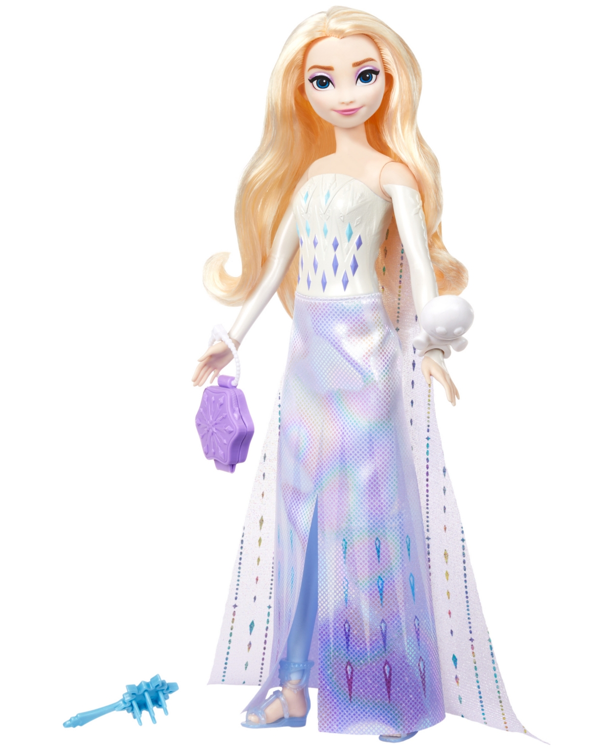 Disney Princess Disney Frozen Spin Reveal Elsa Fashion Doll Accessories With 11 Surprises In Multi-color