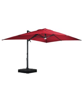 10x13 ft. 360° Rotation Cantilever Patio Umbrella with BaseandBT
