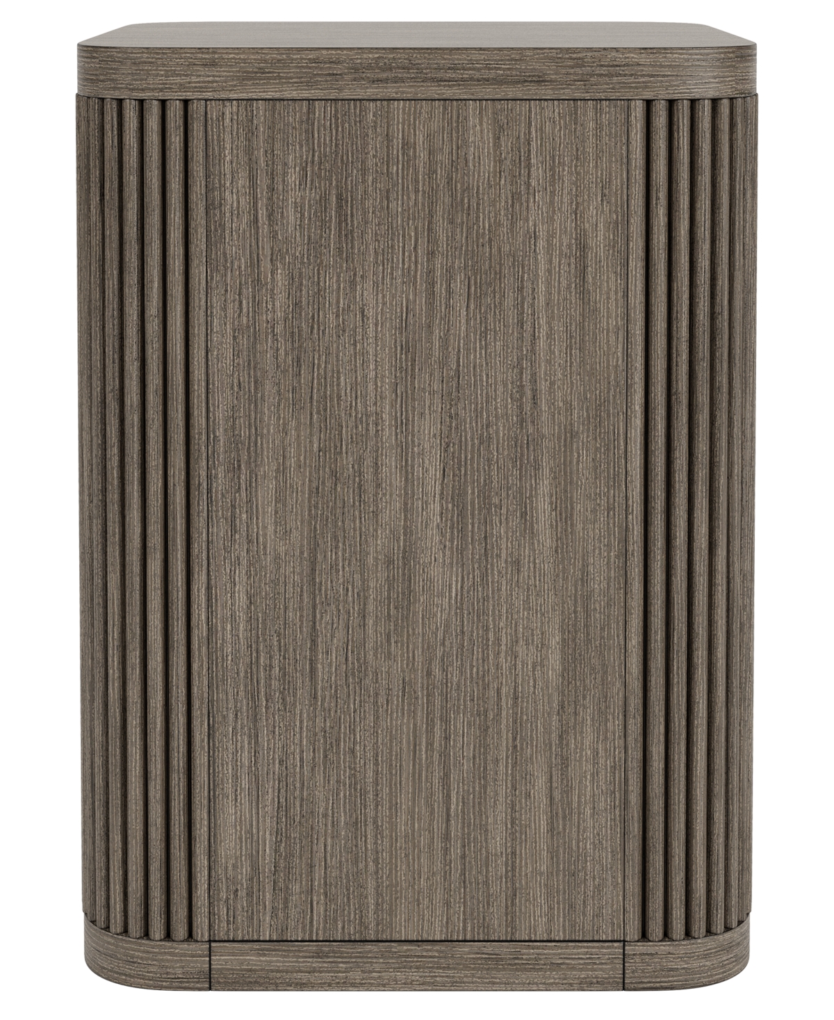 Shop Macy's Frandlyn 18" Wood Chairside Table In Designer Espresso