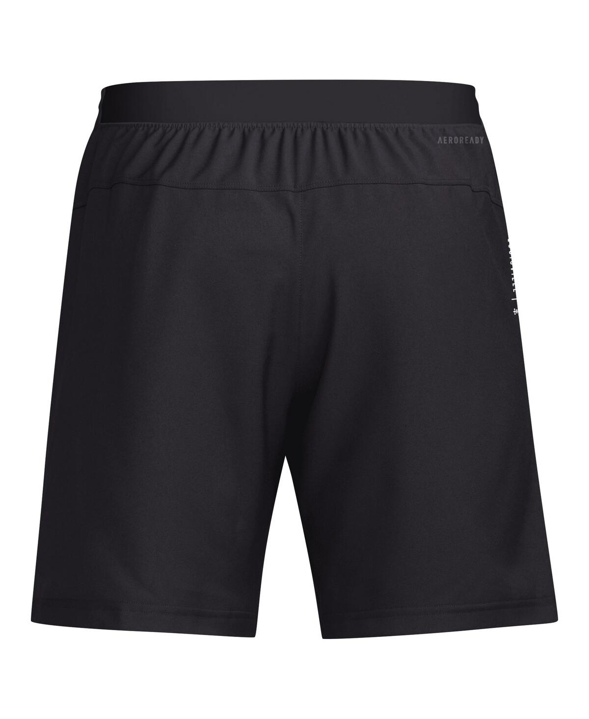 Adidas Men'sLouisville Cardinals Designed for Training Aeroready Shorts - Black