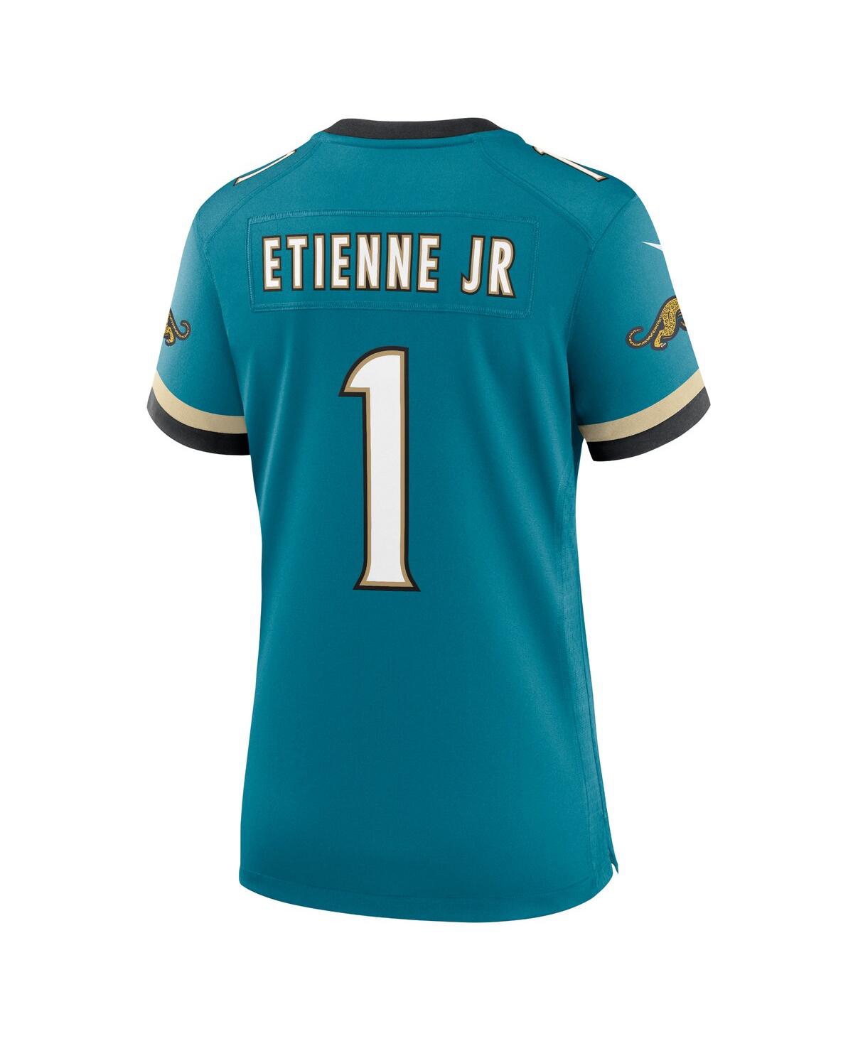 Nike Women's Travis Etienne JrJacksonville Jaguars Prowler Throwback Game Jersey - Teal