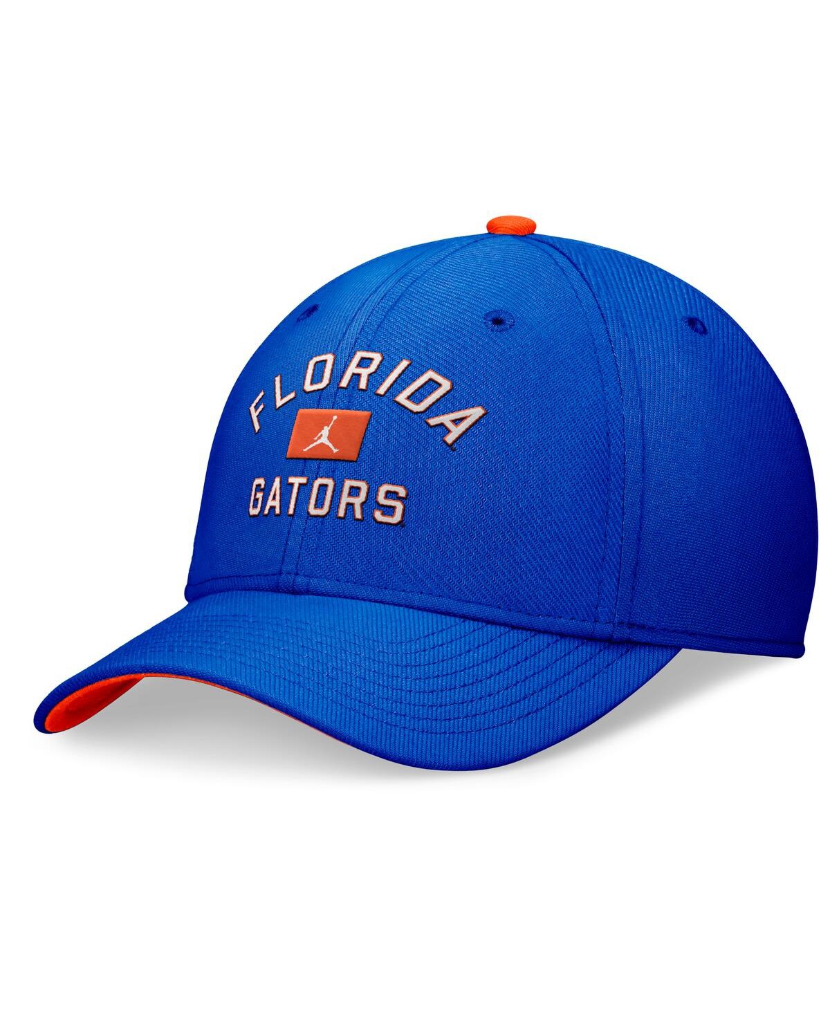 JORDAN MEN'S ROYAL FLORIDA GATORS PRIMETIME SWOOSH FLEX HAT 