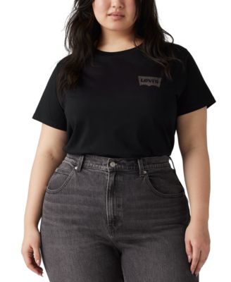 Levi's Plus Size The Perfect Tee T-Shirt Femme Chesthit Logo - Confort Et Style Intemporel