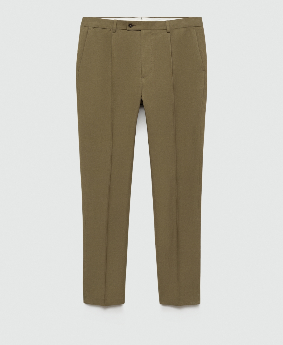 Mango Men's Slim-Fit Pleated Suit Pants