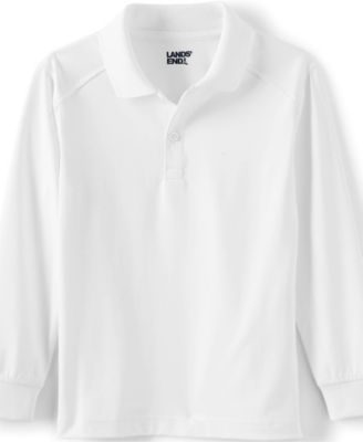 Girls Long Sleeve Rapid Dry Polo Shirt