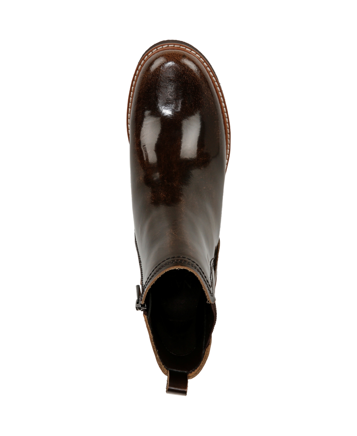 Naturalizer Darry Water Repellent Platform Bootie In Brown