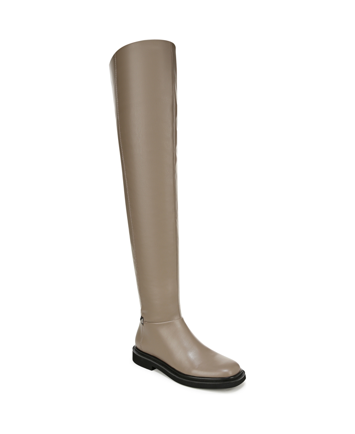 Women's Angeli Over the Knee Boots - Smoke Grey Faux Leather