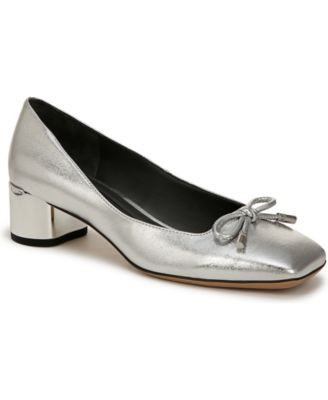 Women's Natalia Block Heel Ballet Pumps