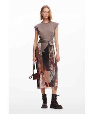 thumbnail image 2 of A-line Midi Dress 2 of 14