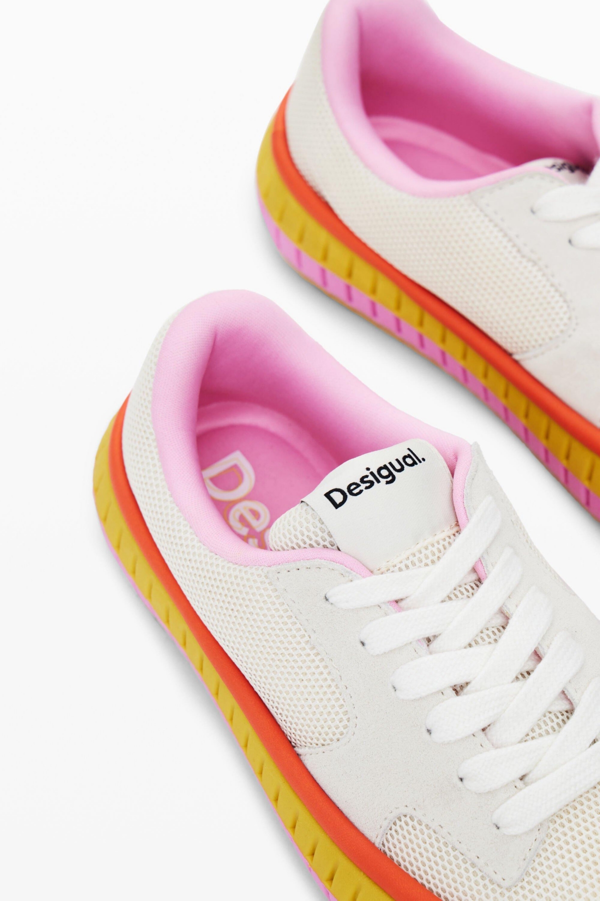 Desigual Women'scolor sole sneaker