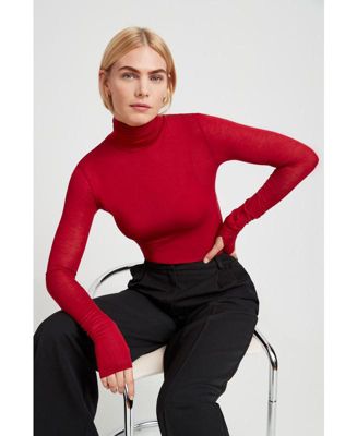 Women's Eloise Sheer Turtleneck