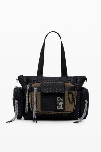 Desigual Women's Voyager XL multi-position bowling bag - Macy's