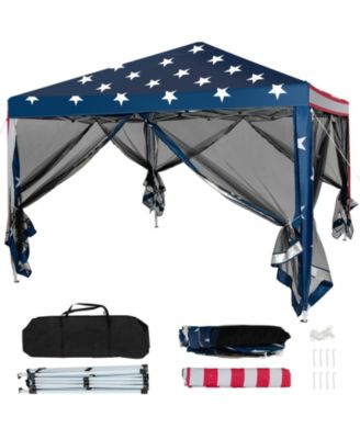 10 x 10 Feet Pop-up Canopy Tent Gazebo Canopy for Outdoor