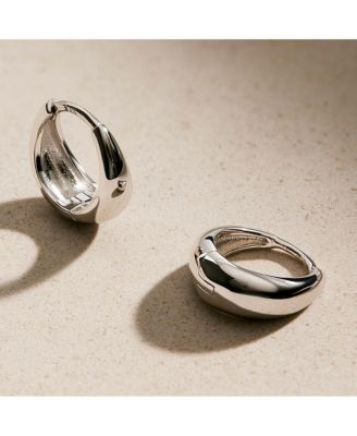 Bold Huggie Hoops  - Nate