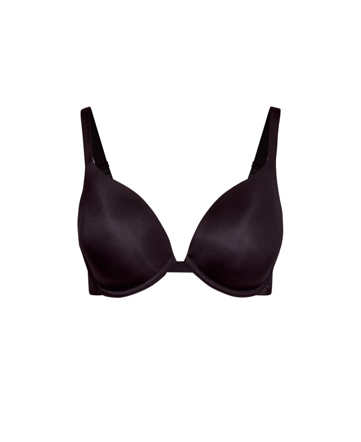 Avenue Plus Underwire Basic Plunge Neckline Bra