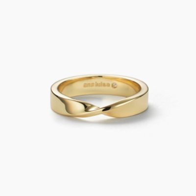 Gold Band Ring - Eliora