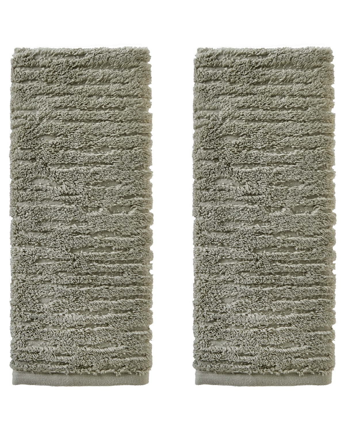 Skl Home Cloudsoft 100% Long Staple Cotton 6-piece Bath Towel Set In Sage