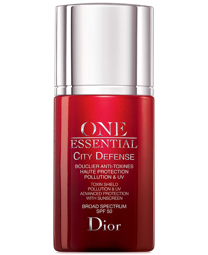 DIOR One Essential City Defense Toxin Shield Pollution & UV Advanced  Protection with Sunscreen - Macy's