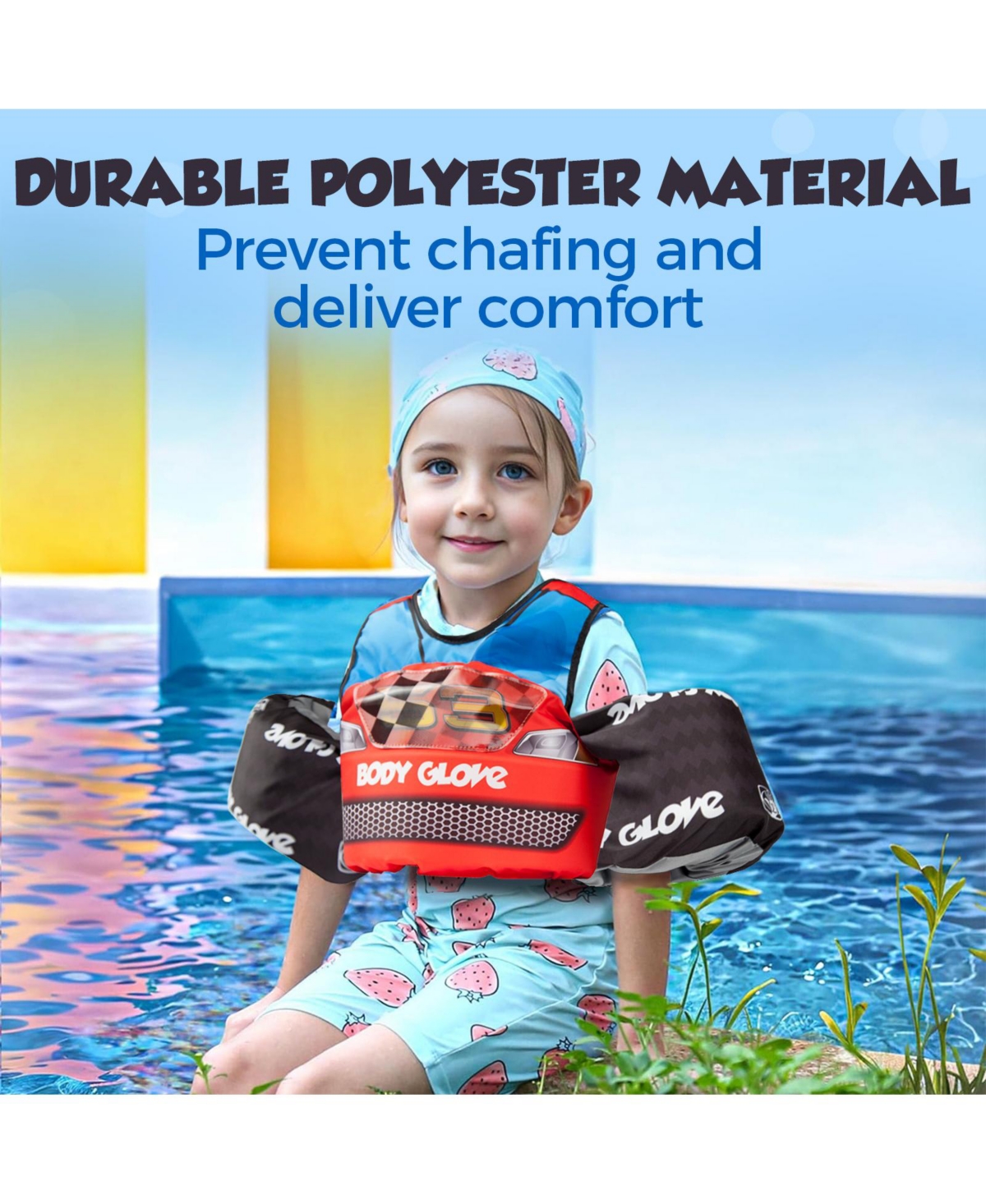Body Glove Paddle Pals Motion Life Jacket - Uscg Approved Kids Vest -Car