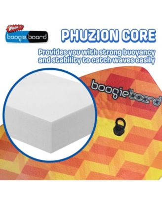 33" Fiber Clad Body Board for Beachwith Wrist Leash , Lightweight Boogie Boards with EPS Core