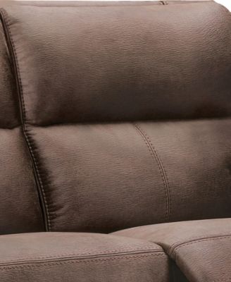 64" Fabric Manual Reclining Loveseat