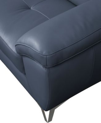 44" Top Grain Leather Chair