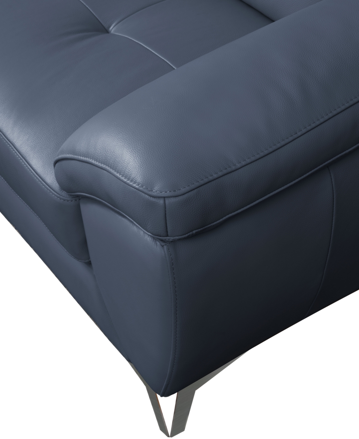 ABBYSON LIVING 44" TOP GRAIN LEATHER CHAIR 
