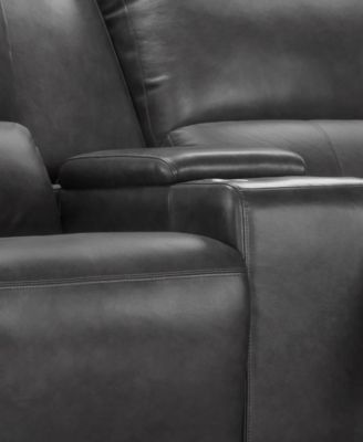 41" Leather Power Reclining Chair