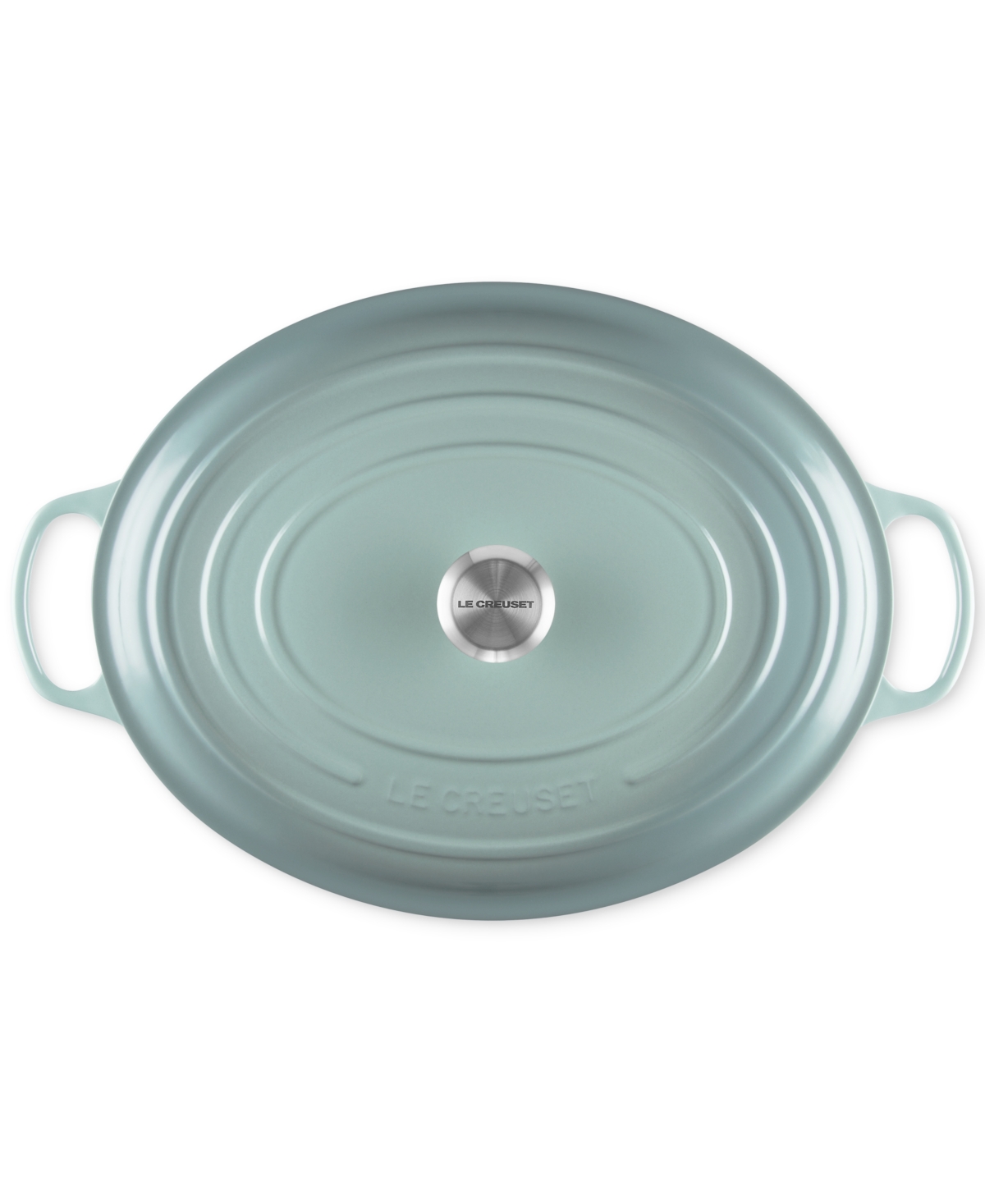Le Creuset 15.5 Quart Enameled Cast Iron Oval Dutch Oven In White
