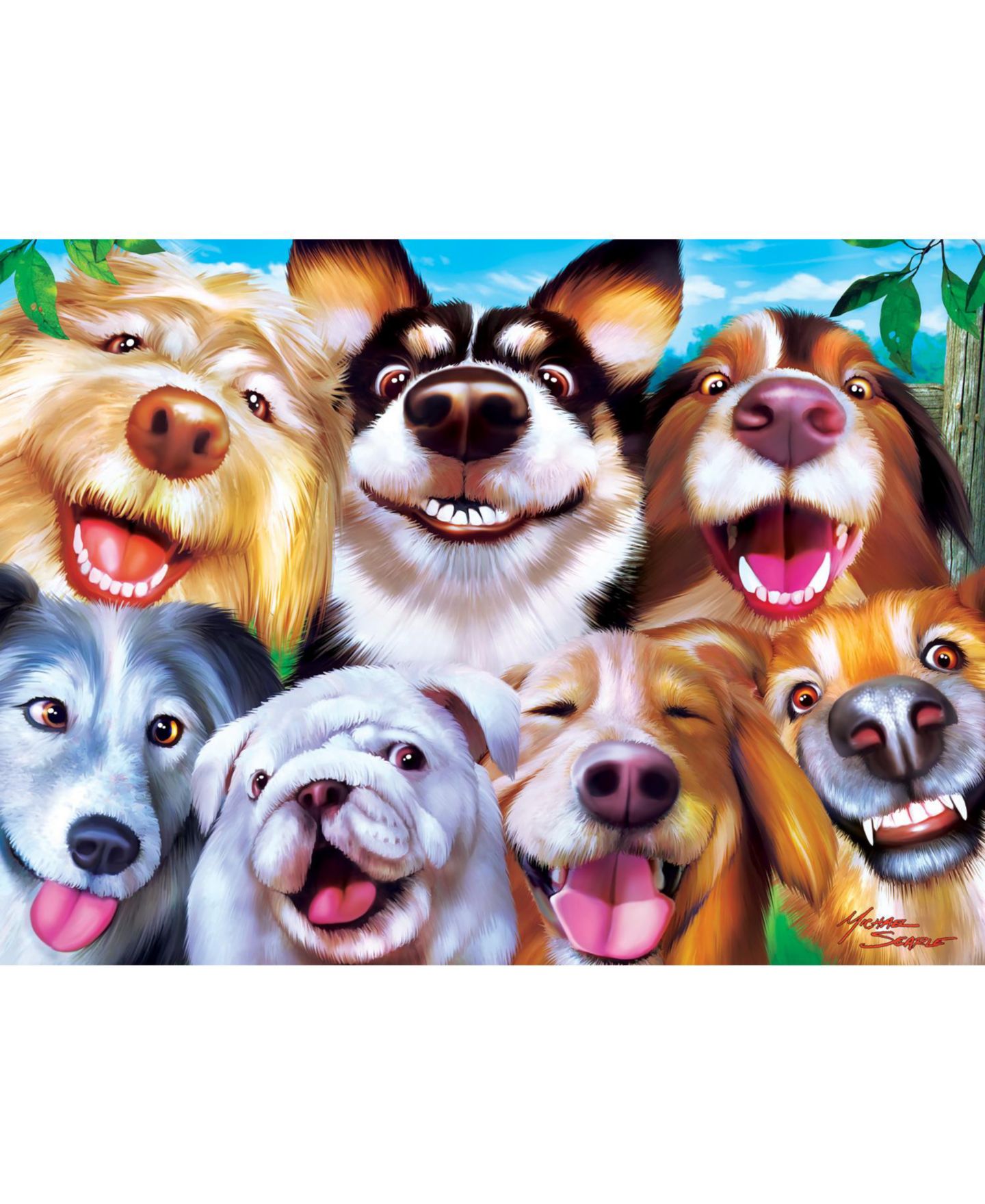Детский пазл MasterPieces Puzzles Goofy Grins 200-Piece Puzzle, Ages 8+, цвет: Разноцветный — фото 3