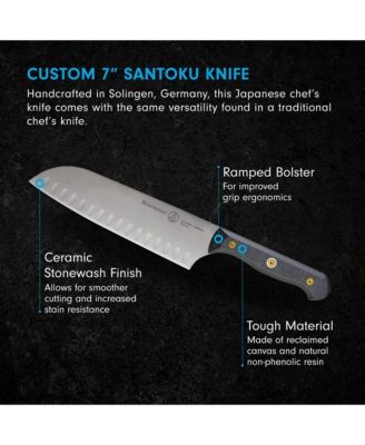 Custom Kullenscliff Santoku, 7 ”