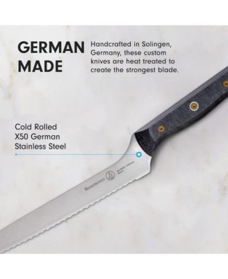 Custom Offset Scalloped 8” Knife