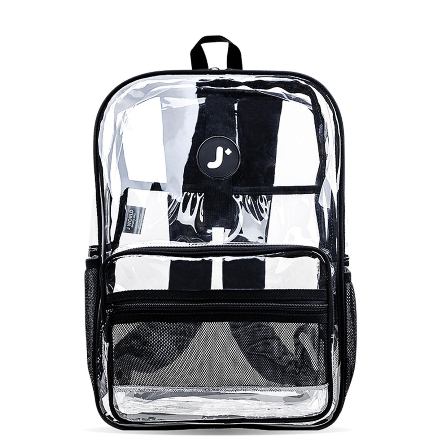 Рюкзак J World Clear Transparent TPU for School, цвет: Прозрачный — фото 6
