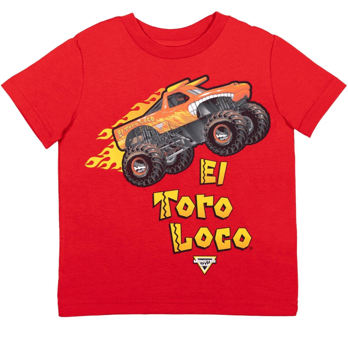 Monster Jam Boys El Toro Loco Zombie Maximum Destruction 4 Pack Graphic T-Shirts to