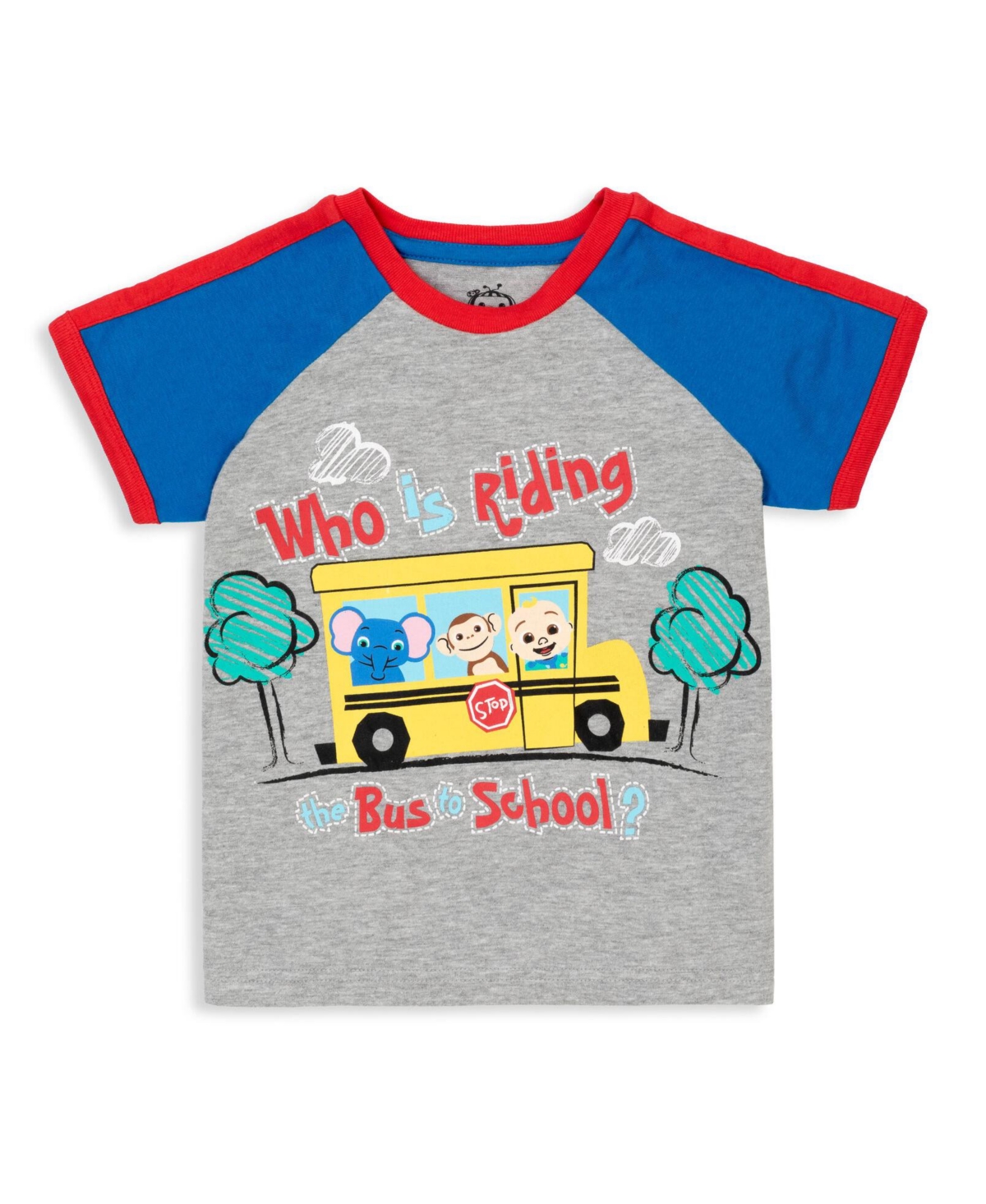 CoComelon Toddler Boys Jj Baby 3 Pack T-Shirts to
